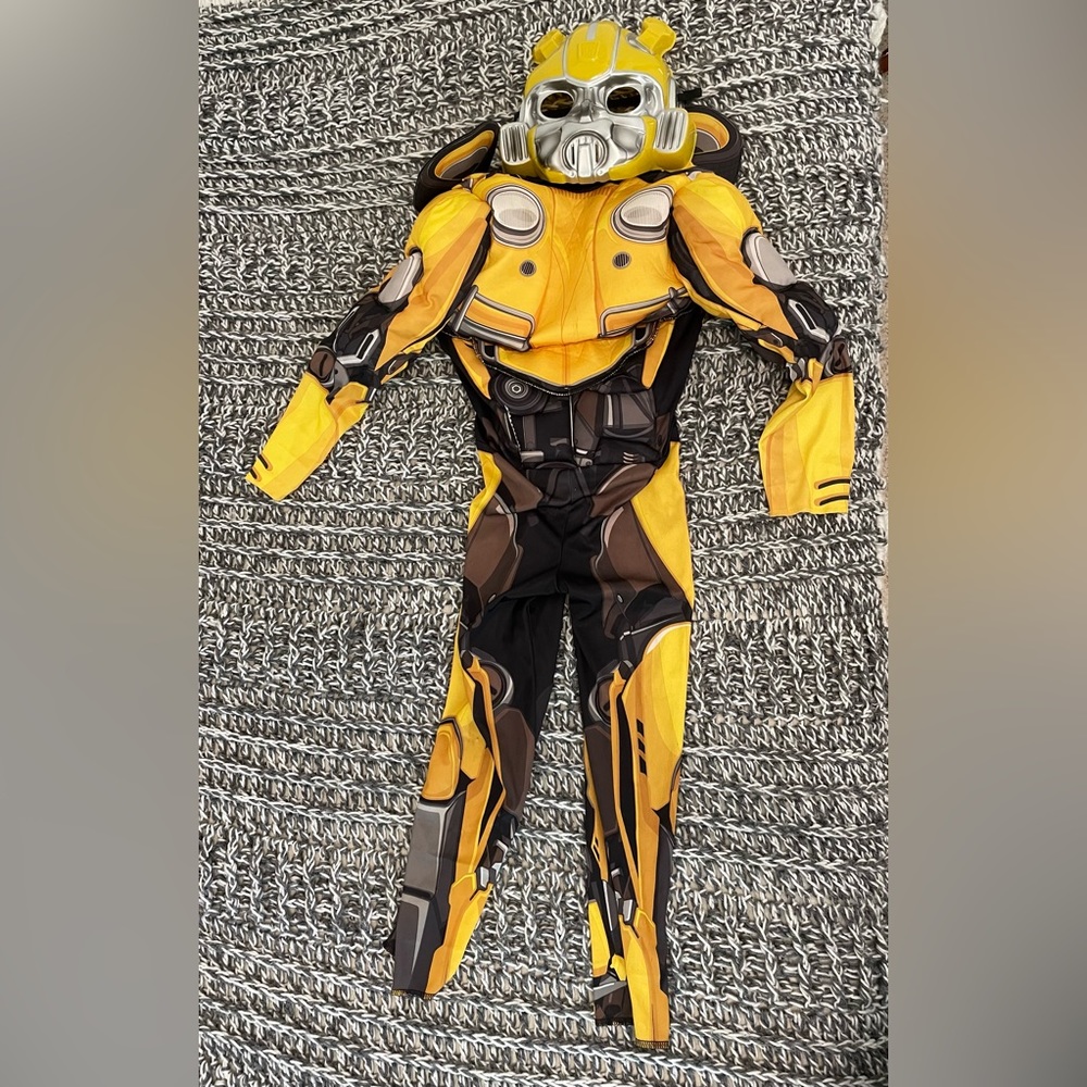 Bumblebee transformer kids costume size S (4-6)
